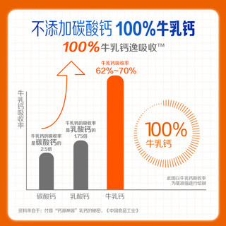 君乐宝乐钙中老年成人粉奶粉生牛乳牛乳钙0添加蔗糖奶粉 乐钙牛乳钙125克