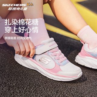 Skechers斯凯奇儿童时尚运动鞋女童春秋舒适易弯折跑步休闲鞋303628L 樱桃粉色LPMT