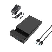 移动硬盘盒3.5寸usb3.0外置读取台式机笔记本电脑sata机械ssd固态