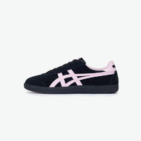 Onitsuka Tiger鬼塚虎TOKUTEN女款板鞋经典复古德训鞋 黑色/粉红色 37.5