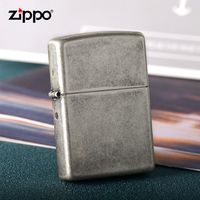 Zippo芝宝打火机zppo仿古银zipo之宝121FB老式防风商务男士zp