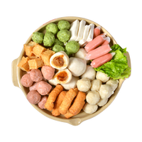 金锣金锣外婆炸肉圆火锅丸料麻辣烫食材 300g*4袋外婆炸肉圆