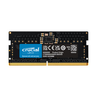 Crucial 英睿达美光 DDR4 DDR5笔记本电脑内存条 支持黑神话悟空 笔记本32G DDR5 4800