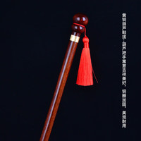 收米 紫檀木黄铜鞋拔子长柄一体家用提鞋溜子铜鞋拔鞋抽子长柄鞋拔穿鞋 紫檀木57cm黄铜鞋拔