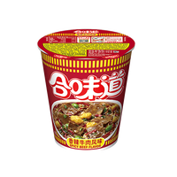 日清(Nissin)日清合味道杯面速食方便面泡面桶面 香辣牛肉风味76g/杯
