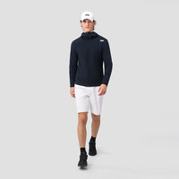 HELLY HANSEN, HH海丽汉森hh25夏新男款高倍防晒凉感透气四面弹户外休闲针织防晒衣 藏青色 2XL