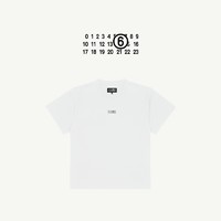 Mm6 Maison Margiela MM6数字Logo标签休闲短袖T恤打底衫内搭宽松上衣情侣款