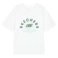 Skechers斯凯奇童装夏季短袖T恤运动男女童纯棉吸湿透气儿童上衣