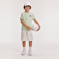 E·LAND KIDS衣恋【夏日多巴胺】24年女童复古短袖T恤 M/GREEN绿色/42 170 cm 170cm