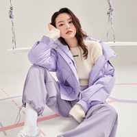 雪中飞 SNOWFLYING【爆款清仓】百搭经典时尚双重门襟包容宽松女士中长款羽绒服女 |6116