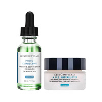 88VIP：SKINCEUTICALS 修丽可 舒缓修红补水保湿色修精华30ml+AGE面霜15ml