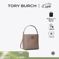 TORY BURCH MCGRAW小号牛皮水桶包 74956（灰色 963）