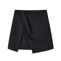 太平鸟 女装秋季斯文不规则短裙A1GED3201