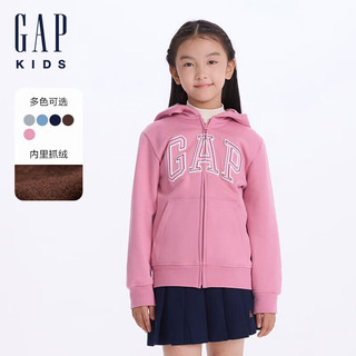 Gap 男女童初秋款logo连帽卫衣儿童装646082