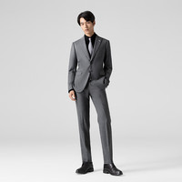 PLUS会员：威可多 男士 商务正装西装外套 175/B上衣/马甲或84裤装 深灰裤装
