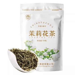 百亿补贴：春伦 浓香型装茉莉花茶大白毫茉莉绿茶茶叶新茶店 一袋装