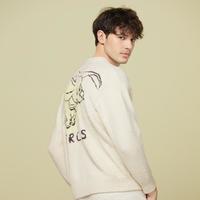 【半边绒】柔软保暖套头可外穿落肩睡衣家居服套装男款
