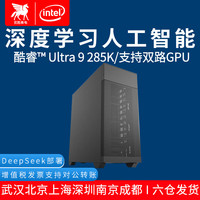 优胜美电 i9 14900K/RTX4090深度学习主机双路GPU服务器人工智