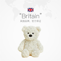 Warmies 英国warmies奶油卷毛熊安抚毛绒玩偶可加热薰衣草抱枕