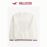 HOLLISTER24秋冬款氛围感慵懒圆领套头针织衫毛衣男装KI320-4056 白色 2XL (185/124A)