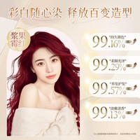 首品染发剂 自己在家染免漂发植萃染发膏 浆果霉红(两盒装) 浆果霉红【可爱减龄】