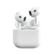 百亿补贴：苹果 Apple AirPods 4 半入耳式真无线蓝牙耳机 白色 有线充电