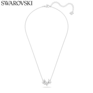 施华洛世奇（SWAROVSKI）38  LILIA项链女吊坠蝴蝶轻奢女 线上 镀白金色 5636421