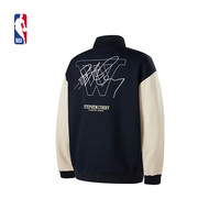 NBA库里詹姆斯球场生活系列男女运动潮流休闲保暖秋冬季外套 库里-运动外套 2XL