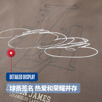 NBA库里詹姆斯球场生活系列男女运动潮流休闲保暖秋冬季外套 詹姆斯-运动外套 2XL