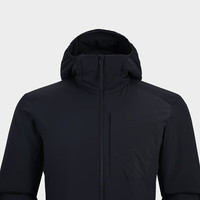 凯乐石（KAILAS）RH80连帽棉服 加厚保暖防寒秋冬户外运动男款外套KG2330162 矿石黑 XL