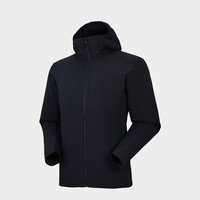 凯乐石（KAILAS）RH80连帽棉服 加厚保暖防寒秋冬户外运动男款外套KG2330162 矿石黑 L