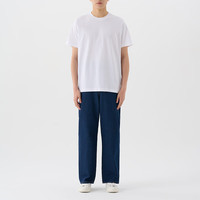 無印良品 MUJI（無印良品 ）男式 棉混抗菌 短袖T恤 男士男款 25年春季  FA15CC5S