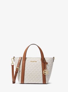 迈克·科尔斯 MICHAEL KORS 女士手提包 Pratt Small Signature Logo Tote Bag