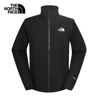 THE NORTH FACE 北面 防风软壳外套户外运动风衣时尚夹克休闲男款 8AUP 4H0 XL