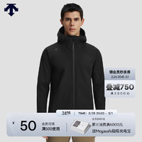 DESCENTE 迪桑特 TRAINING系列综训训练运动男士梭织上衣早春新 BK-BLACK L （175/96A)