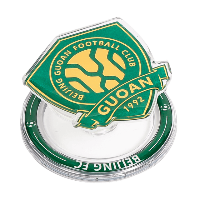 中赫国安 北京国安手机气囊支架球迷周边用品手机支架队徽款京狮款手机支架