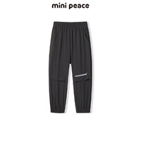 Mini Peace minipeace太平鸟男童裤子秋装儿童针织运动裤中大童奥莱