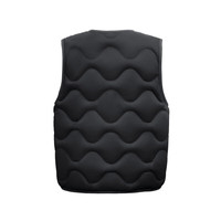 波司登（BOSIDENG）25年春季轻薄羽绒服男女儿童5A抗菌4防葫芦纹马甲T250135020 黑色8056 120 /60