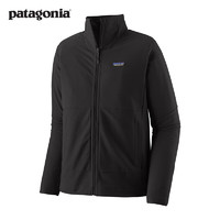 Patagonia 巴塔哥尼亚 男士抓绒衫 R1抓绒衣开衫夹克保暖 TechFace 83581 BLK S