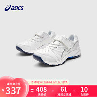 ASICS 亚瑟士 童鞋男女跑步鞋GEL胶缓震运动鞋魔术贴户外鞋 124 28.5码