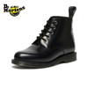 Dr.Martens Emmeline英伦男女秋舒适轻量光面皮黑短靴马丁靴 黑色 42