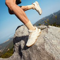 361°运动鞋男驭山2春夏季户外徒步登山休闲跑步鞋子男672512234-1 西米色/杏茶色 41