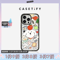 CASETiFY 快乐的日子 适用iPhone15/14/13/Plus/Pro/Max手机壳 透明黑框 iPhone 14 Pro Max