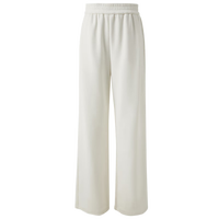 三彩【宋轶同款】2024冬季新款雪尼尔休闲长裤高腰松紧直筒阔腿裤简约