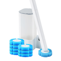 百家好世 一次性马桶刷壁挂式家用卫生间抑菌洗厕所刷子2025款清洁神器