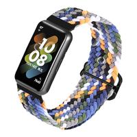 适用小米手环9pro/8pro表带织滑扣回环尼龙弹力透气替换带智能运动小米手环7pro腕带nfc版band手链