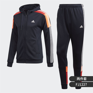 adidas 阿迪达斯 官方正品新款男子休闲运动外套长裤套装 FL3631