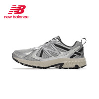 new balance 男女同款 410 v5户外越野运动跑步鞋 春季银灰色