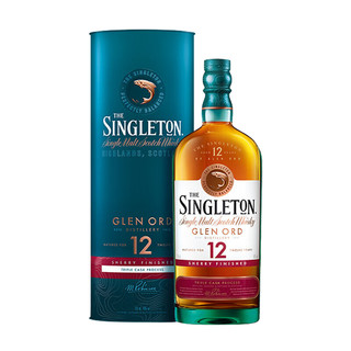 88VIP：THE SINGLETON 苏格登 12年单一麦芽威士忌 雪莉版 40%vol 700ml