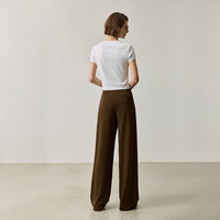 丽丽 LILYIY秋新款女装O职场通勤高腰显高显瘦百搭阔腿裤休闲裤女款 732